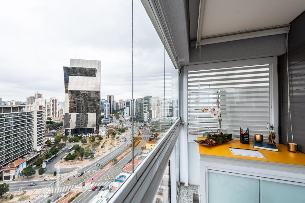 "Book Your Stay At Homelike Faria Lima In Pinheiros Stunning City Views Pool And Parking By Okaeri Home São Paulo Buitenkant foto