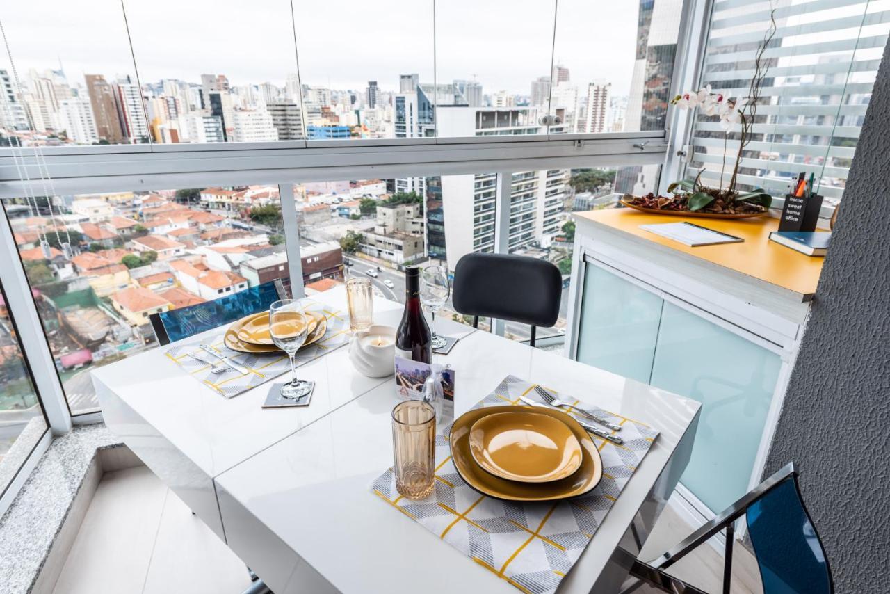 "Book Your Stay At Homelike Faria Lima In Pinheiros Stunning City Views Pool And Parking By Okaeri Home São Paulo Buitenkant foto