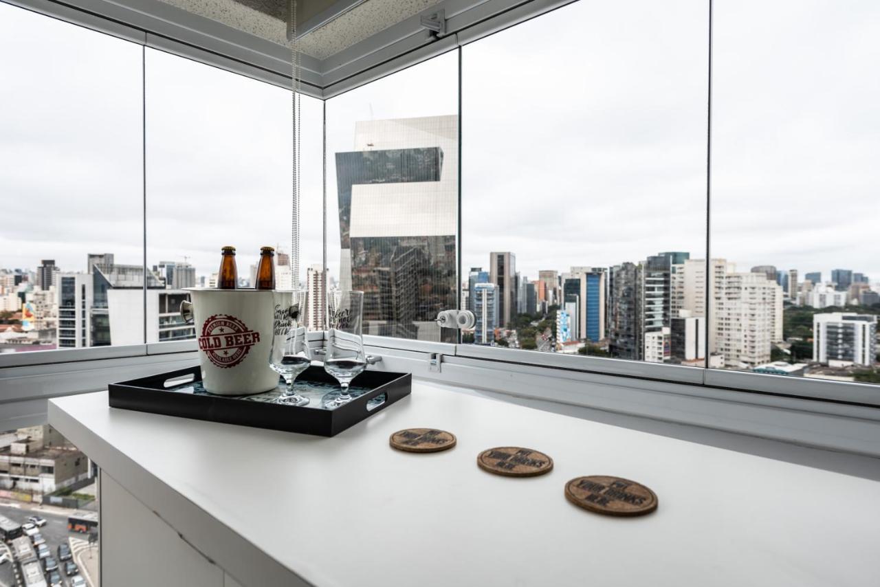 "Book Your Stay At Homelike Faria Lima In Pinheiros Stunning City Views Pool And Parking By Okaeri Home São Paulo Buitenkant foto